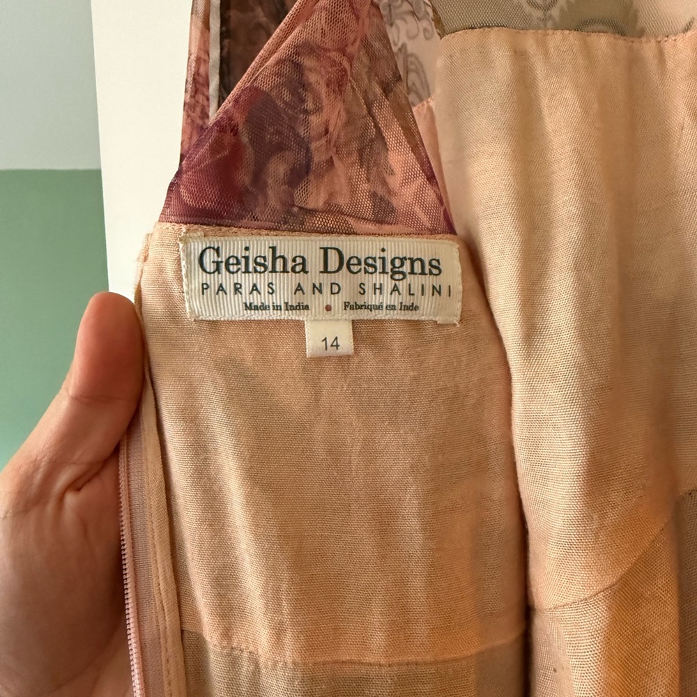 Floral Maxi Dress - Pink